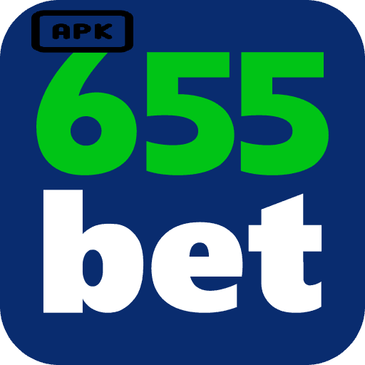 Imagem promovendo download do APK oficial 655bet para Android