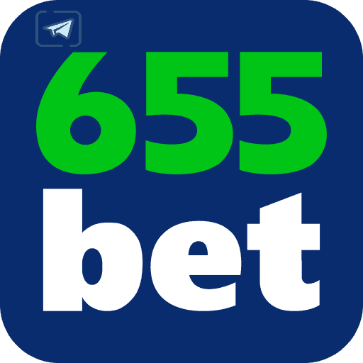 Imagem promovendo o canal oficial da 655bet no Telegram